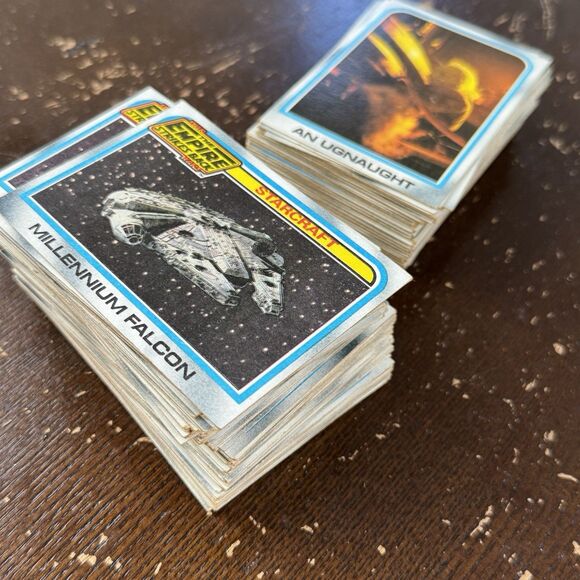 1980 Star Wars Empire Strikes Series 2 93 Card Partial Set + 66 Duplicates - Picture 2 of 2